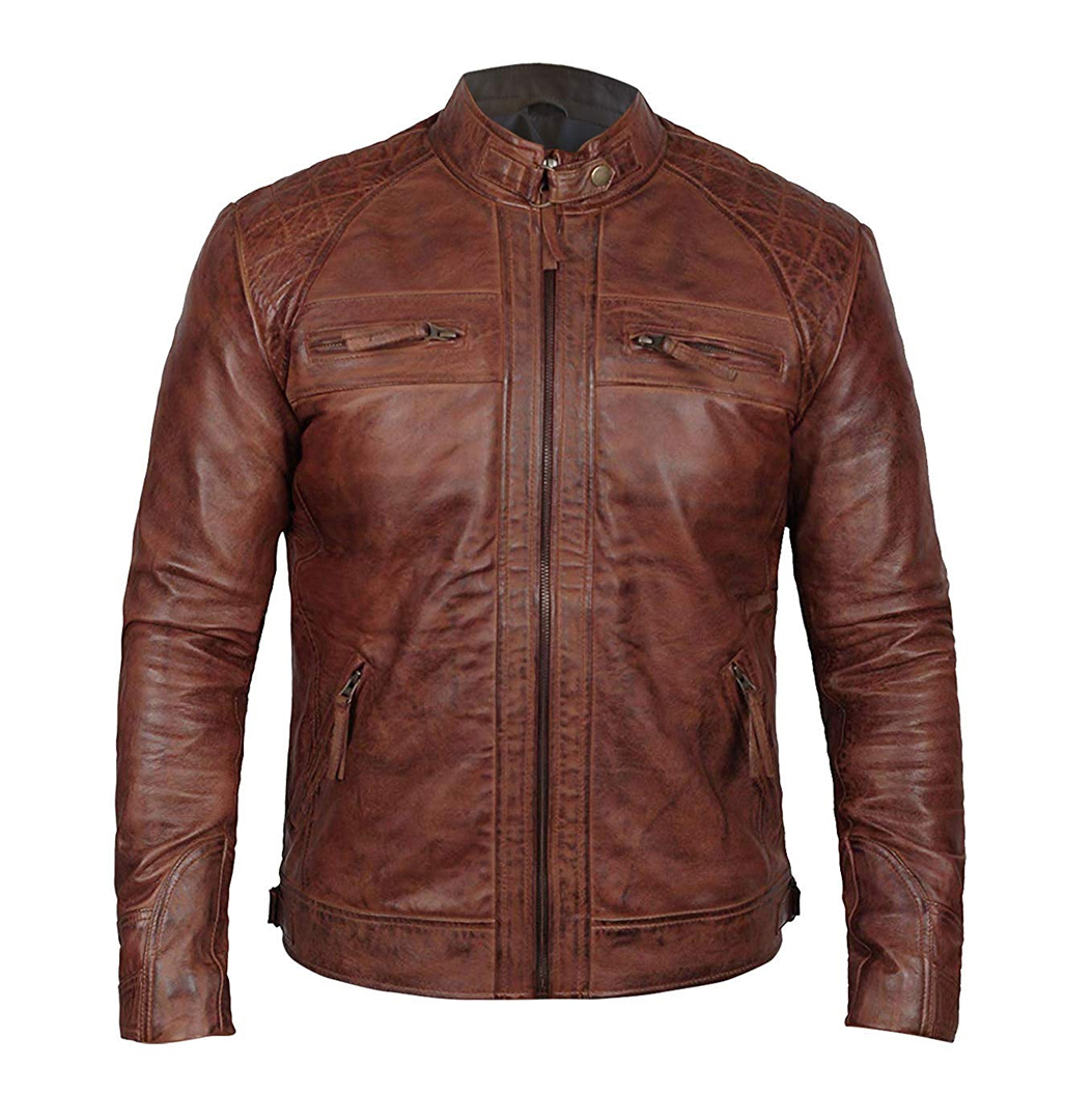Top Selling Men Stylish Leather Jacket - B2B At Grooft
