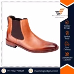 High on Demand Incomparable Quality Classic Design Custom Logo Genuine Leather Boot/ Shoes for Men at Factory Price - Image 5