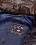 MP Midnight Motova Full Grain Distressed Motorbike Leather Jacket for Racers & Riders - Image 13