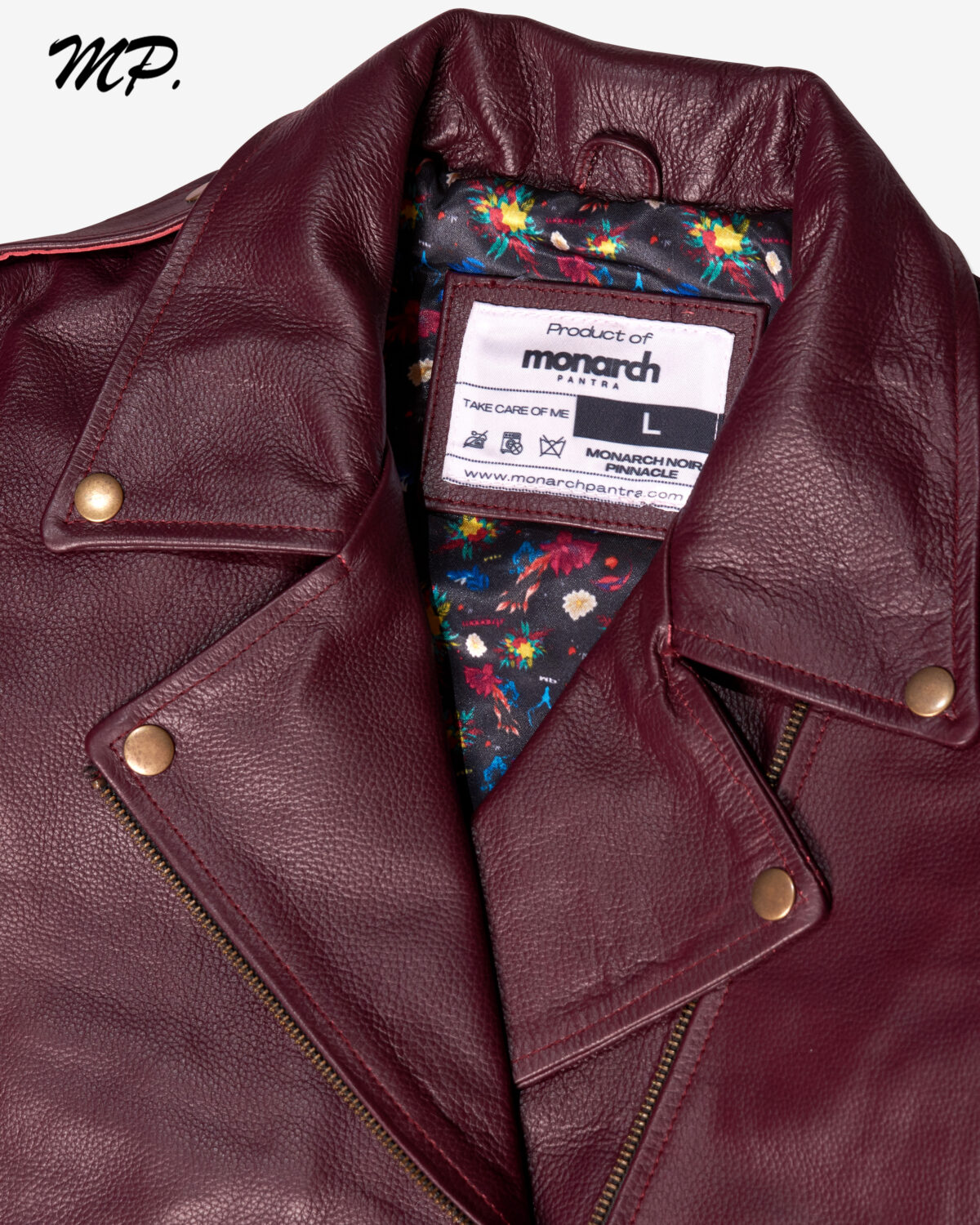Monarch Noir Pinnacle Dark Waxed Full Grain Cowhide Leather With Luxurious Satin Limited Aniline Leather - Image 7