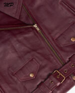 Monarch Noir Pinnacle Dark Waxed Full Grain Cowhide Leather With Luxurious Satin Limited Aniline Leather - Image 8