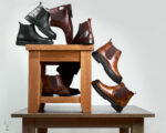 Cedar Citadel Craft Good Year Welted Dark Brown Waxed Leather Boots - Image 5