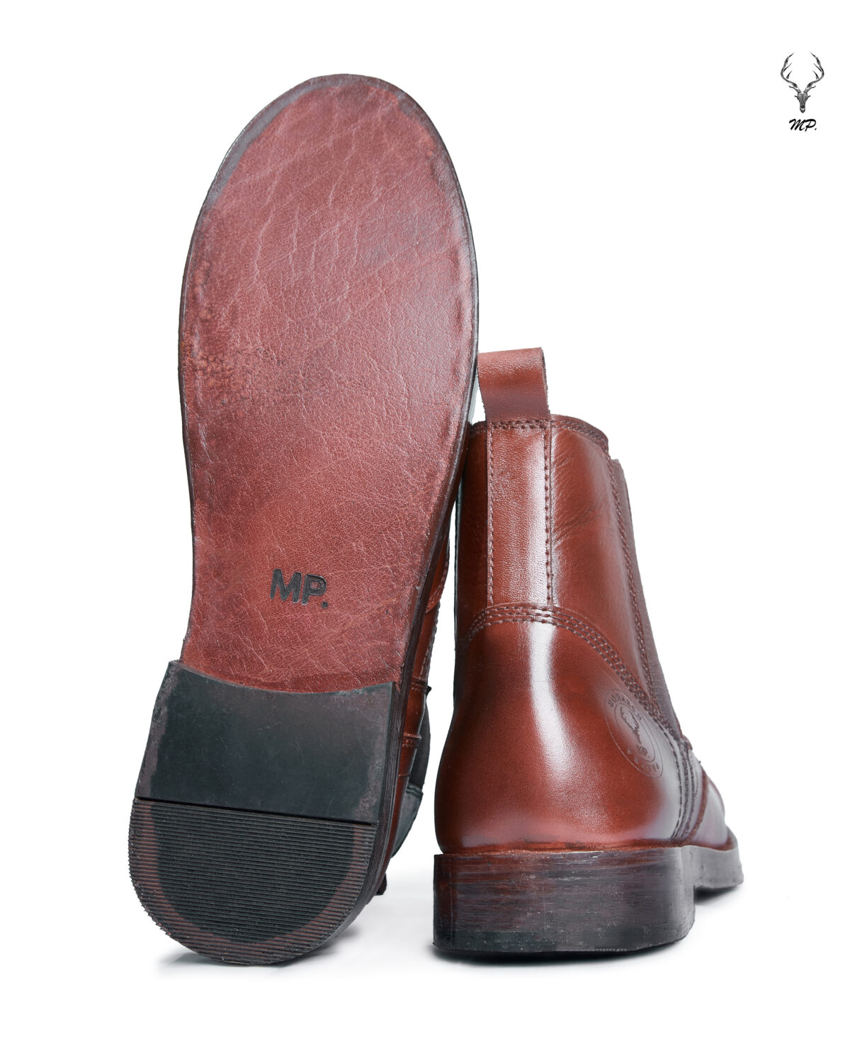 Cedar Citadel Craft Good Year Welted Dark Brown Waxed Leather Boots - Image 4